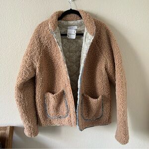 Boutique Brand ‘Mable’ Tan Sherpa Jacket